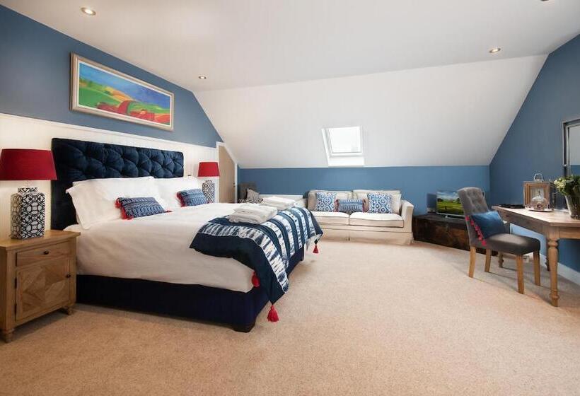 חדר סופריור עם מיטת קינג, The Bosk @ Breamish Valley Cottages