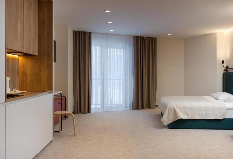 آپارتمان لوکس 1 خوابه, Hvoya Apart Hotel & Spa