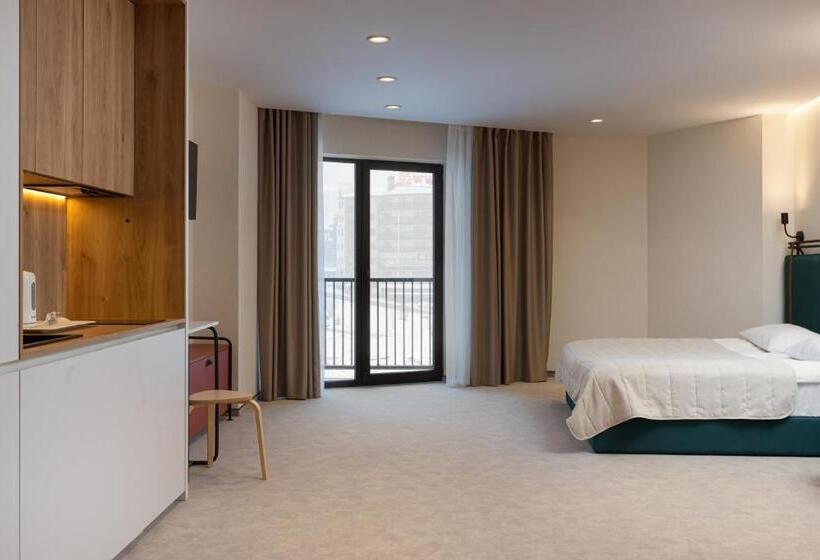 침실 1개 디럭스 아파트, Hvoya Apart Hotel & Spa