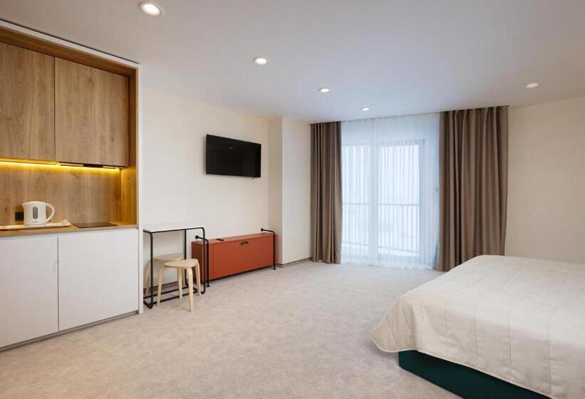 آپارتمان لوکس 1 خوابه, Hvoya Apart Hotel & Spa