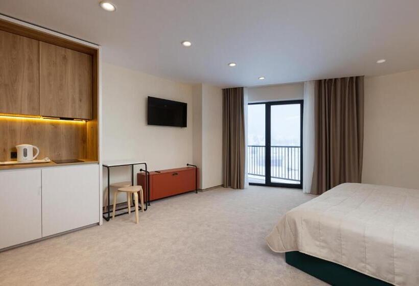 آپارتمان لوکس 1 خوابه, Hvoya Apart Hotel & Spa