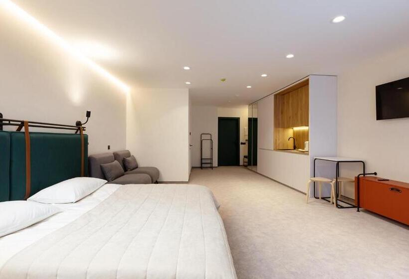 آپارتمان لوکس 1 خوابه, Hvoya Apart Hotel & Spa