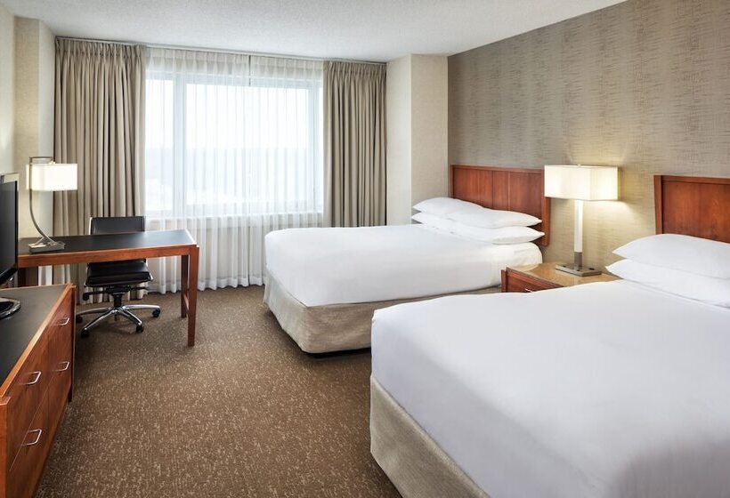 חדר סטנדרט שתי מיטות זוגיות, Hyatt Centric Chicago Ohare