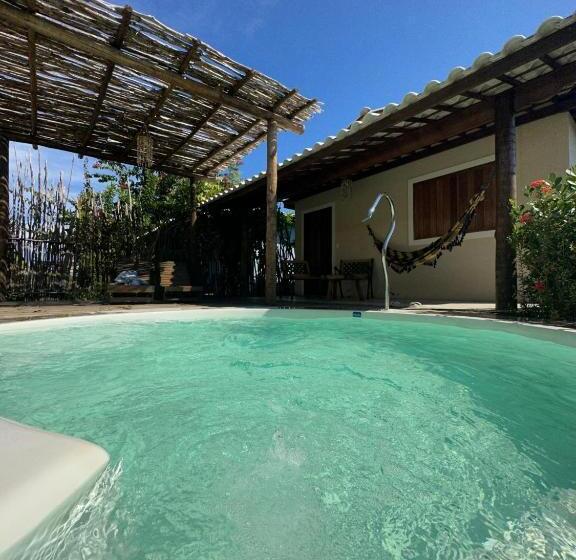 Вилла с 1 спальней и бассейном, Vila Do Coco   Milagres Al