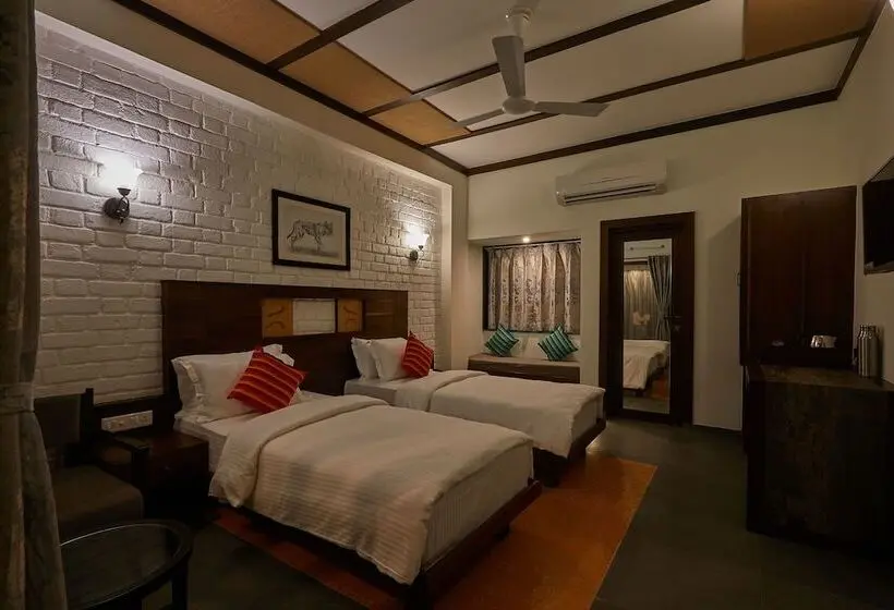 اتاق لوکس, Blackbuck Safari Lodge Velavadar