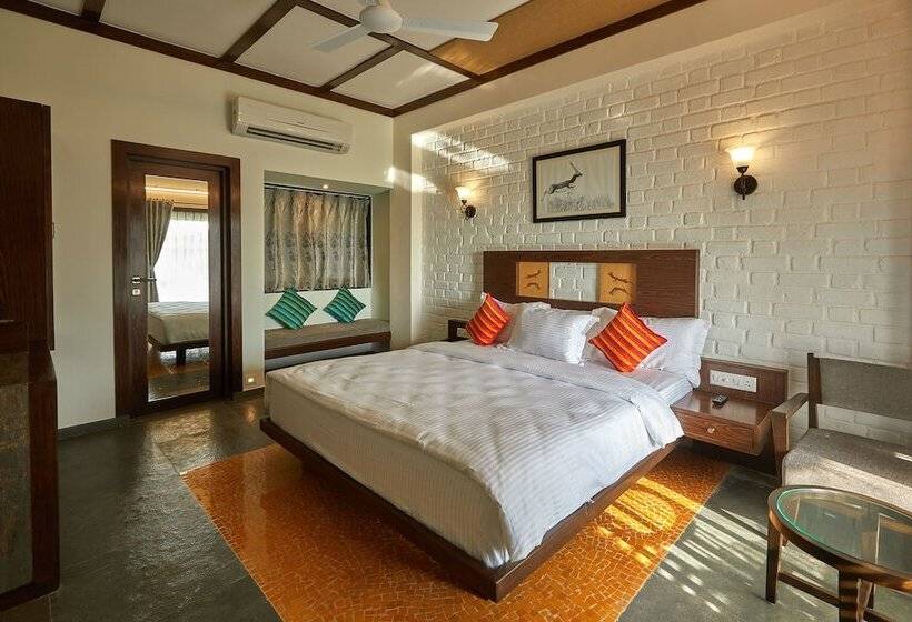 اتاق لوکس, Blackbuck Safari Lodge Velavadar