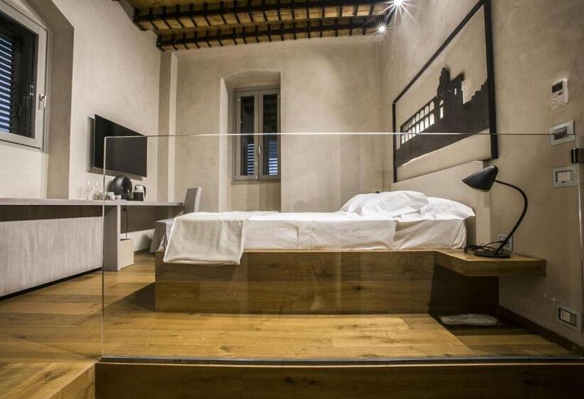 חדר דחוקס עם מיטת קינג, Edward Rooms & Wellness B&b