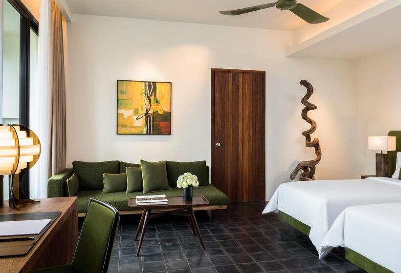 اتاق لوکس با چشم‌انداز استخر, Viroth's