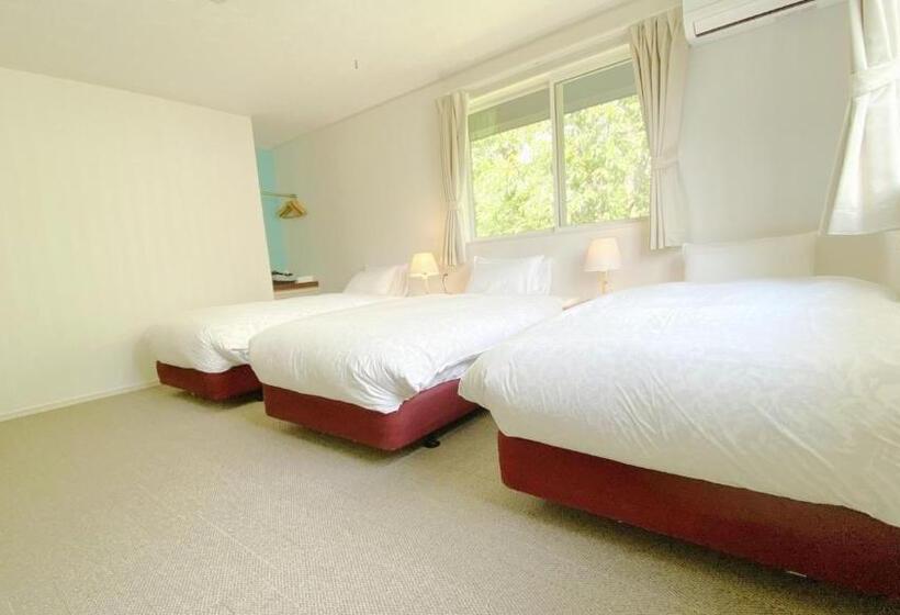 标准三人间共用浴室, Pension Vent Vert