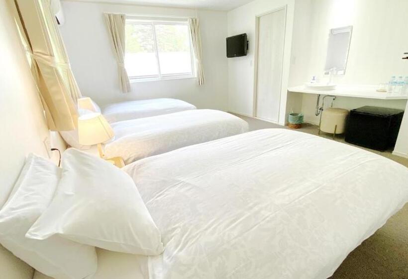 标准三人间共用浴室, Pension Vent Vert