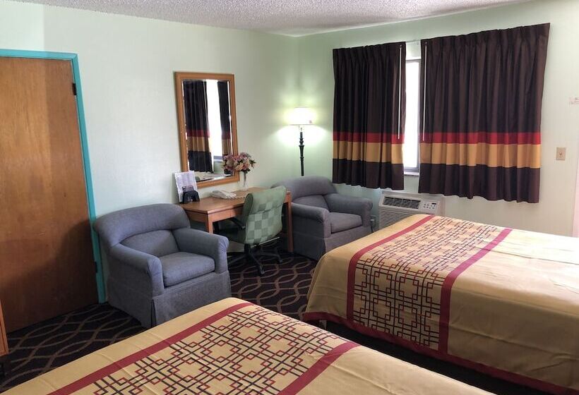 Номер Стандарт 2 Двуспальные Кровати, Klamath Motor Lodge