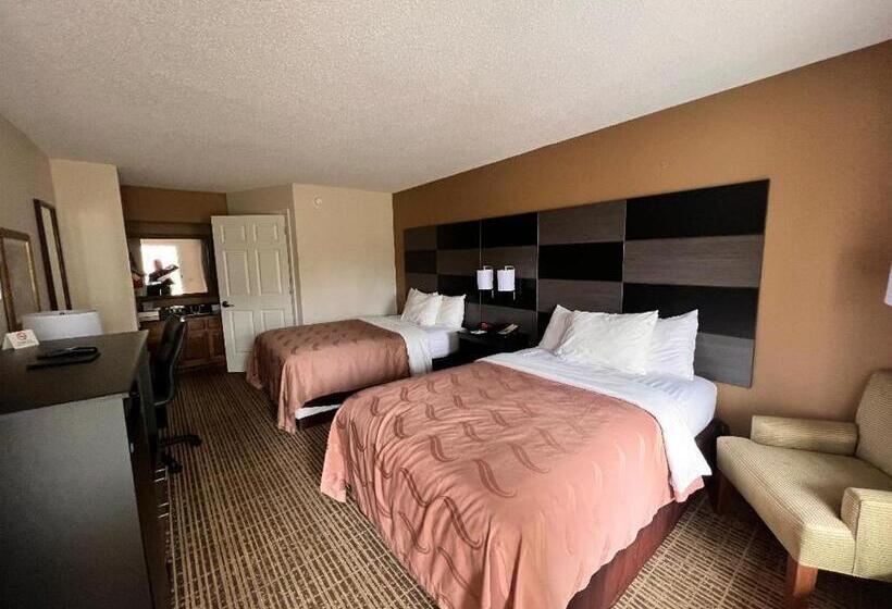 带2个双人床的标准工作室, Quality Inn Johnson City I 26 Exit 17