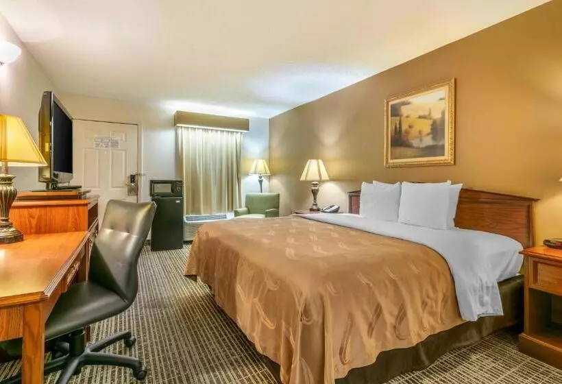 キングサイズベッドのスタンダードルーム, Quality Inn Johnson City I 26 Exit 17