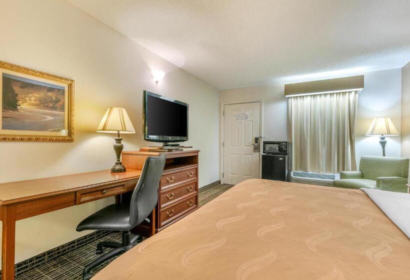 带大床的标准间, Quality Inn Johnson City I 26 Exit 17