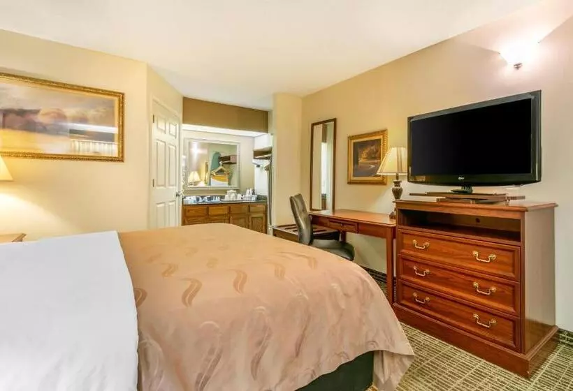キングサイズベッドのスタンダードルーム, Quality Inn Johnson City I 26 Exit 17