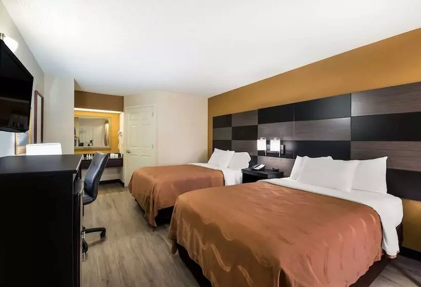 2ダブルベッドのスタンダードルーム, Quality Inn Johnson City I 26 Exit 17