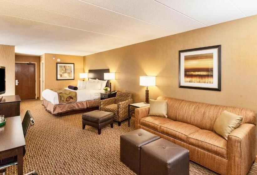 חדר דחוקס עם מיטת קינג, The Inn On Lake Superior