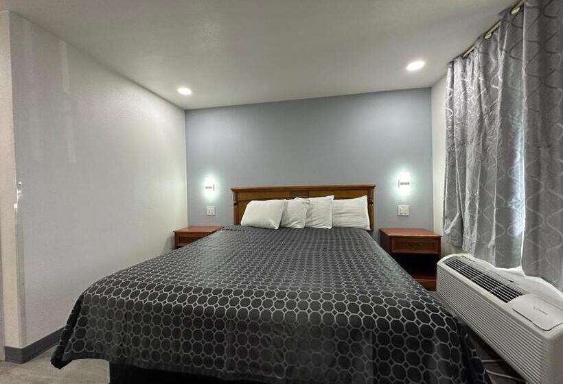 キングサイズベッドのスタンダードルーム, Motel Santa Cruz