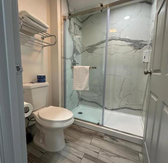 キングサイズベッドのスタンダードルーム, Motel Santa Cruz