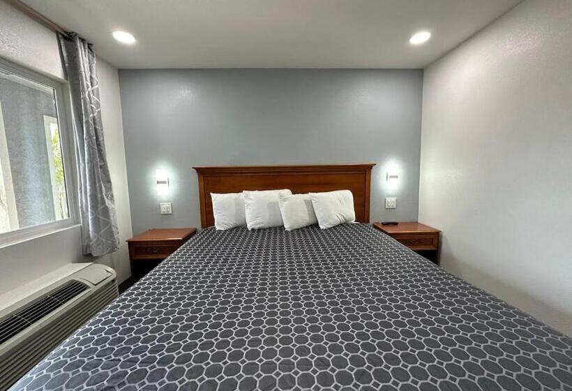 带大床的标准间, Motel Santa Cruz