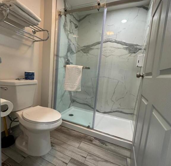 キングサイズベッドのスタンダードルーム, Motel Santa Cruz