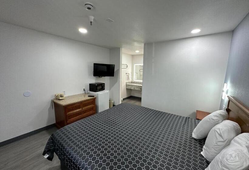 キングサイズベッドのスタンダードルーム, Motel Santa Cruz