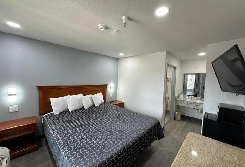 带大床的标准间, Motel Santa Cruz