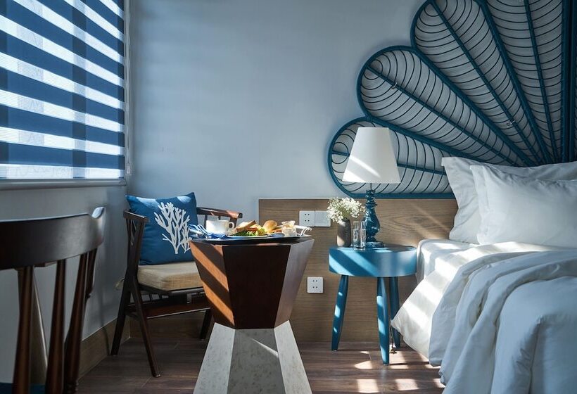 اتاق لوکس با چشمانداز شهر, Sofiana My Khe Hotel & Spa  Rooftop Pool Bar