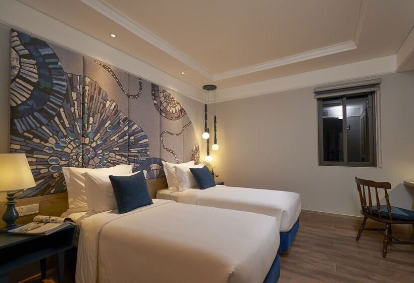 اتاق لوکس با چشمانداز شهر, Sofiana My Khe Hotel & Spa  Rooftop Pool Bar