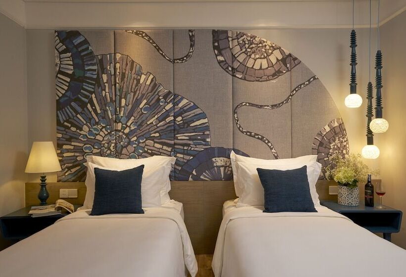 اتاق لوکس با چشمانداز شهر, Sofiana My Khe Hotel & Spa  Rooftop Pool Bar