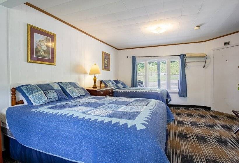 带2个双人床的标准工作室, Lloyds On The River Country Inn