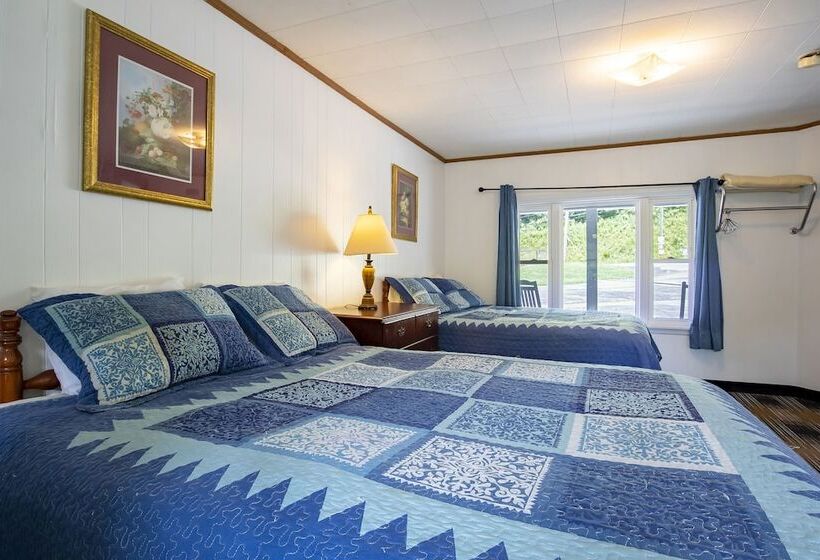 带2个双人床的标准工作室, Lloyds On The River Country Inn