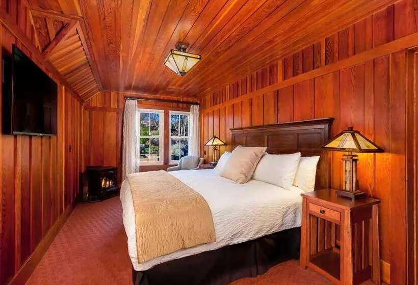 اتاق استاندارد با تخت بزرگ, Lodge at Noyo River