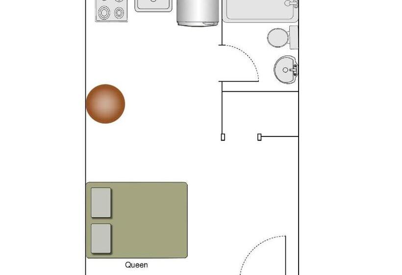 غرفة سوبيريور, Lone Fir Resort
