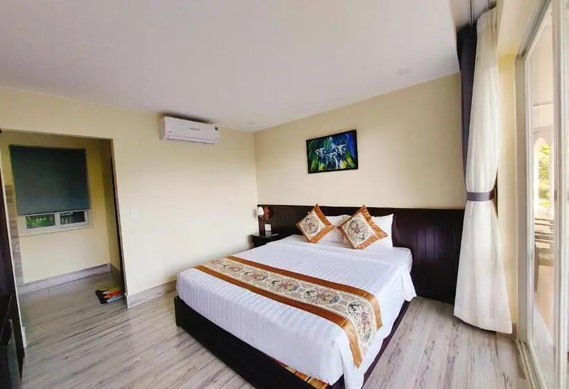 اتاق استاندارد با تخت بزرگ, Suối Mây Phú Quốc Garden Resort   Full 24h Stay