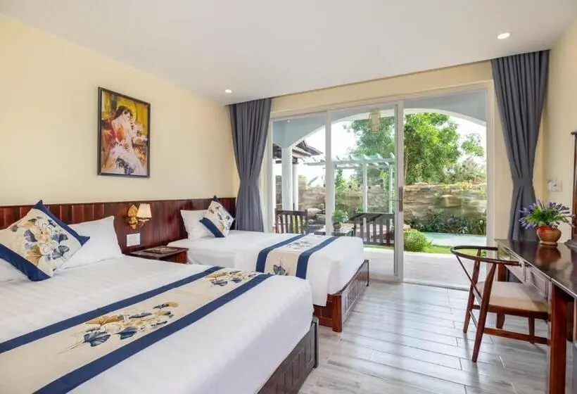 اتاق لوکس, Suối Mây Phú Quốc Garden Resort   Full 24h Stay
