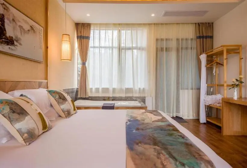 Standard-huone King-vuode, Floral Tengchong Mountain Residence