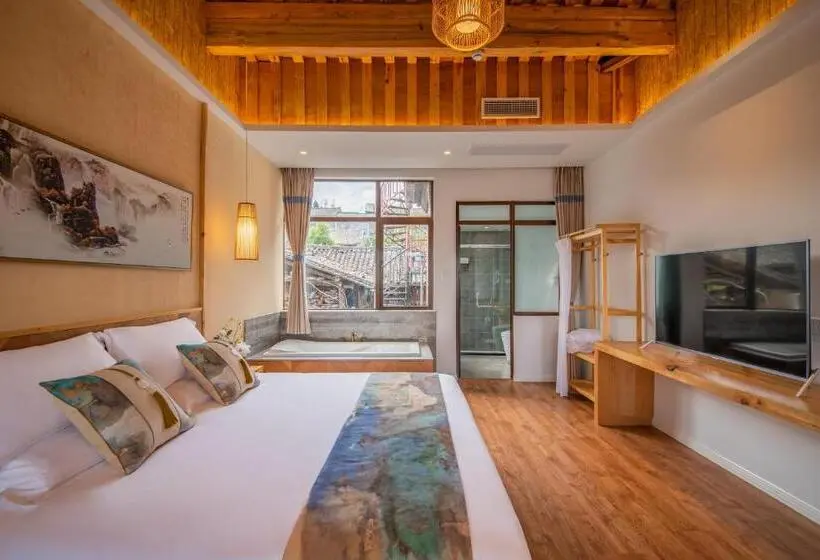 Standard-huone King-vuode, Floral Tengchong Mountain Residence