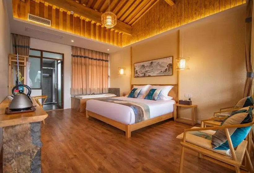 Standard-huone King-vuode, Floral Tengchong Mountain Residence