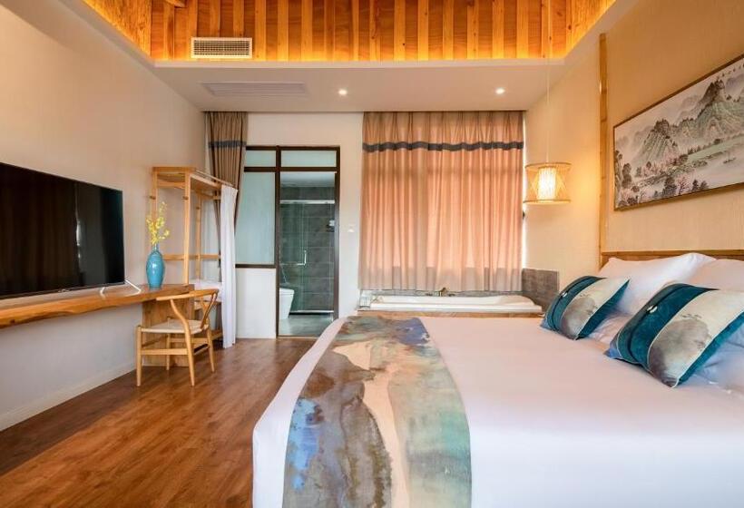 Стандартный Номер Кровать Кинг, Floral Tengchong Mountain Residence