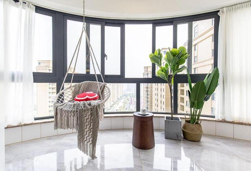 Апартаменты 1 Спальня, Hangzhou Xianghu·hangzhou Amusement Park