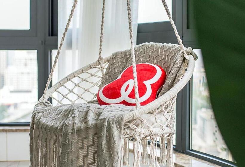 Апартаменты 1 Спальня, Hangzhou Xianghu·hangzhou Amusement Park