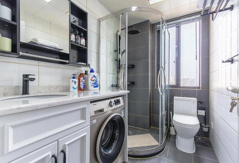 Апартаменты 1 Спальня, Hangzhou Xianghu·hangzhou Amusement Park