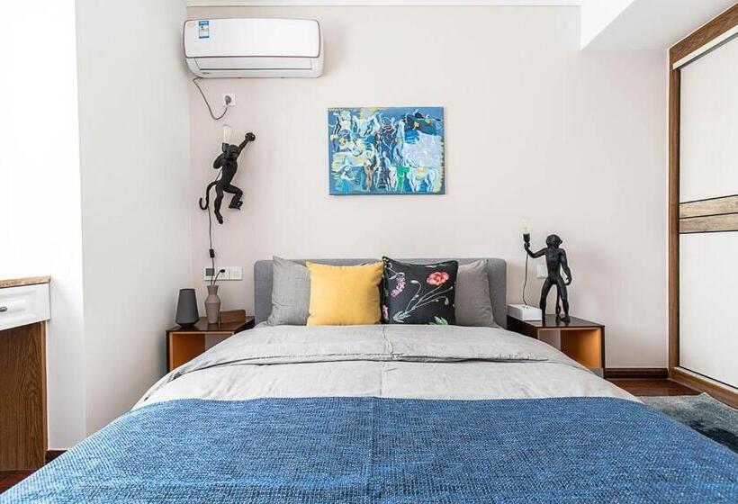 Апартаменты 1 Спальня, Hangzhou Xianghu·hangzhou Amusement Park