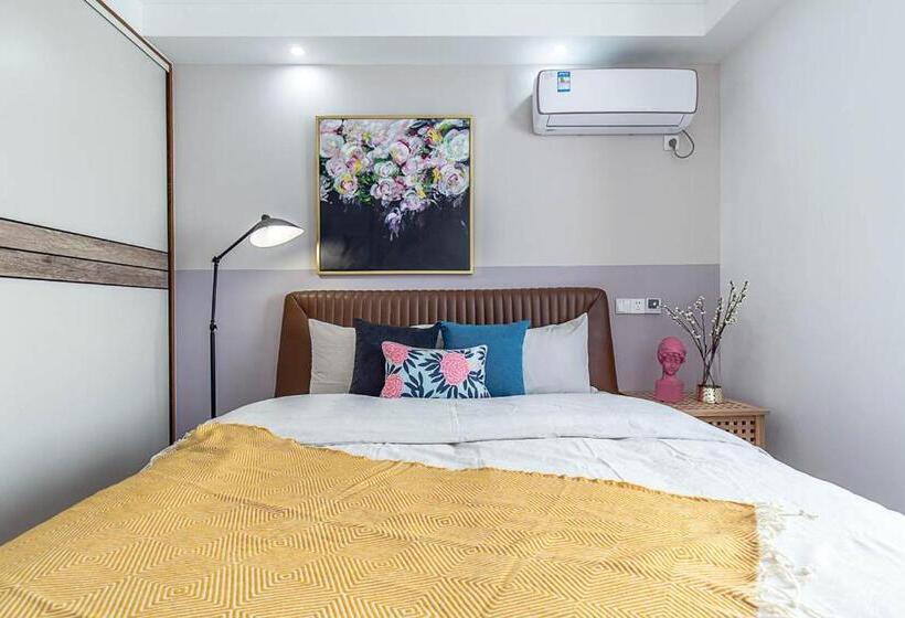 Апартаменты 1 Спальня, Hangzhou Xianghu·hangzhou Amusement Park