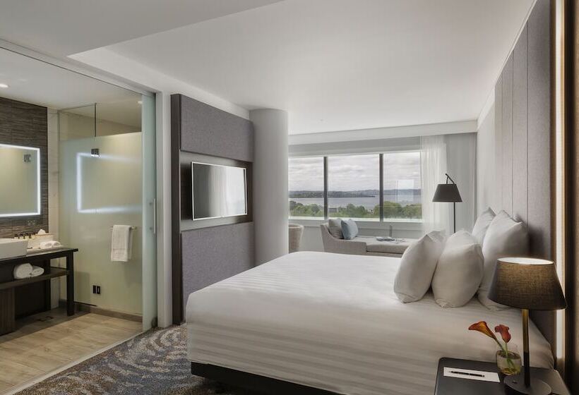 Superior room with lake view, Pullman Rotorua