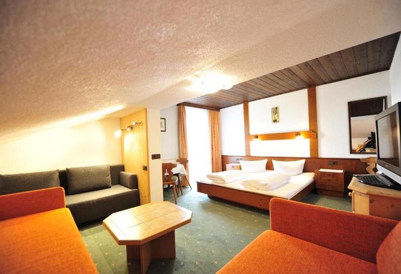 침실 1개 발코니 아파트, Galtürerhof