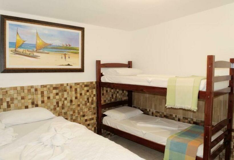 4인용 스탠다드 룸, Pousada Recanto Do Amanhecer