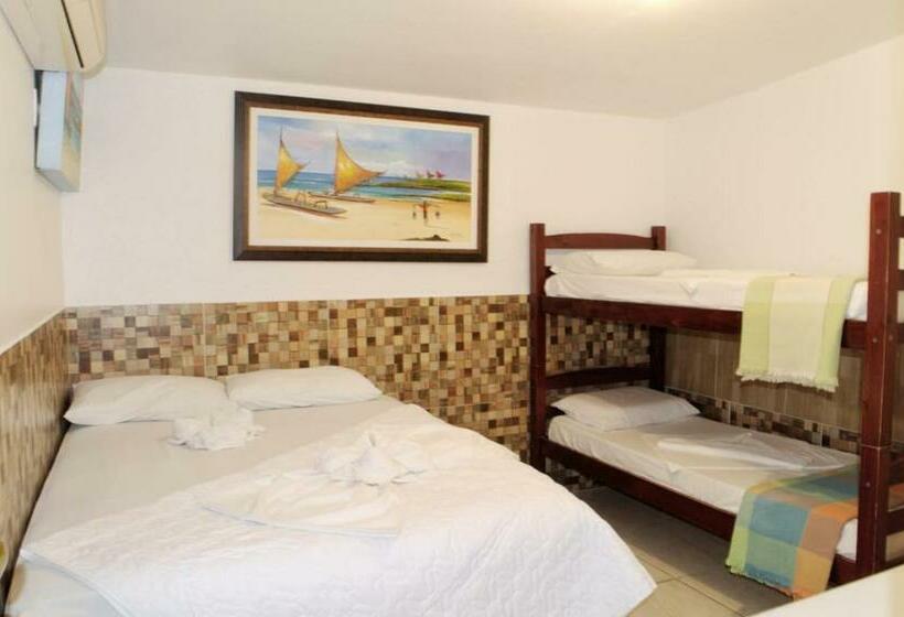 4인용 스탠다드 룸, Pousada Recanto Do Amanhecer