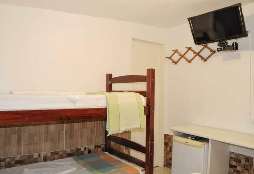 4인용 스탠다드 룸, Pousada Recanto Do Amanhecer